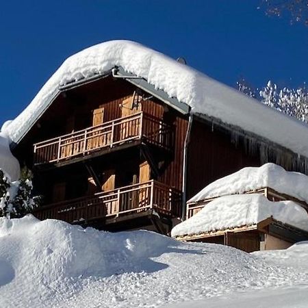 Chalet La Rioule 16 Pers Doucy Buitenkant foto