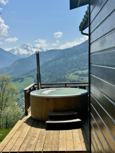 Chalet La Rioule 16 Pers Doucy Buitenkant foto